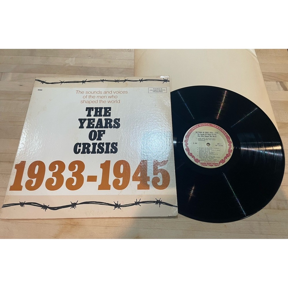 The Years of Crisis 1933-1945 Treasuries Vinyl LP